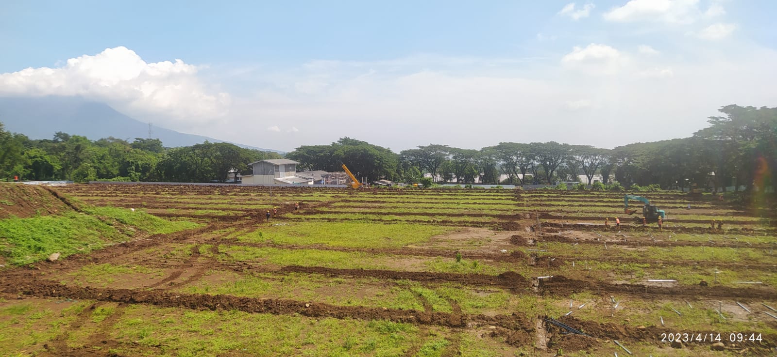 Trenching process